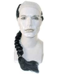 Lacey Costume Bargain Chinese Man Asian Kung Fu Ponytail Wig - MaxWigs
