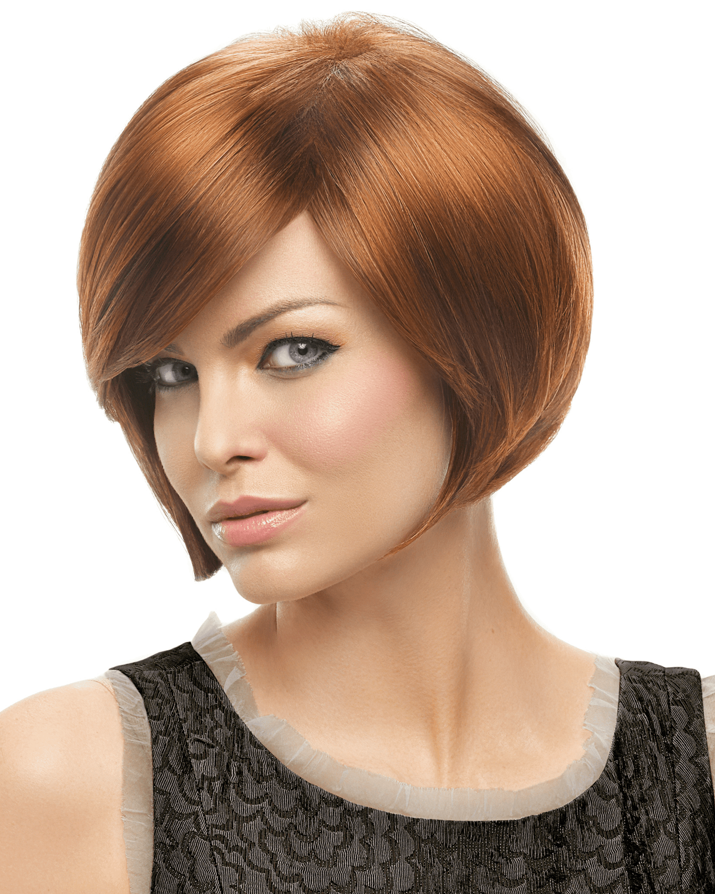 HairDo Layered Bob Wig Side Swept Bangs Sleek Sides - MaxWigs