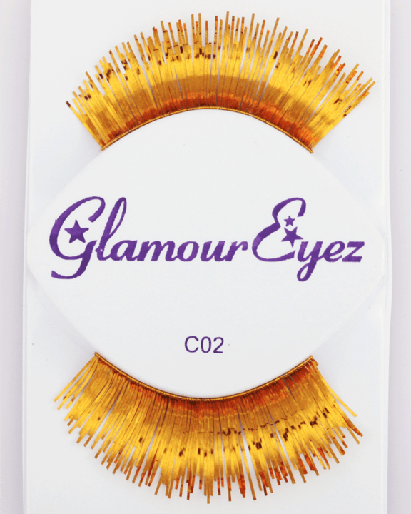 Sepia Gold Eyelash C02 - MaxWigs
