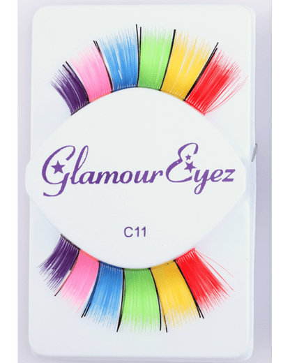 Sepia Rainbow Eyelash C11 - MaxWigs