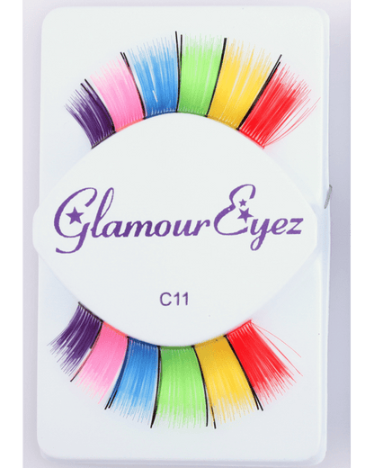 Sepia Rainbow Eyelash C11 - MaxWigs