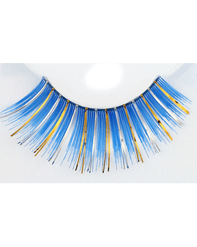 Sepia Blue with Gold Eyelash C20 - MaxWigs