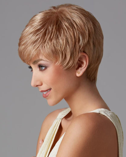 Eva Gabor Pixie Perfect Petite - Short Monofilament Crown - MaxWigs