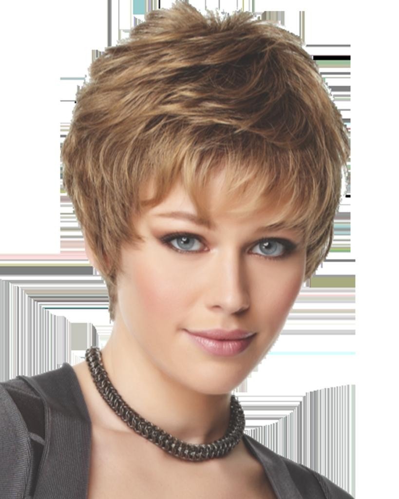 Upper Cut Short Textured Cut Monofilament by Eva Gabor Wigs