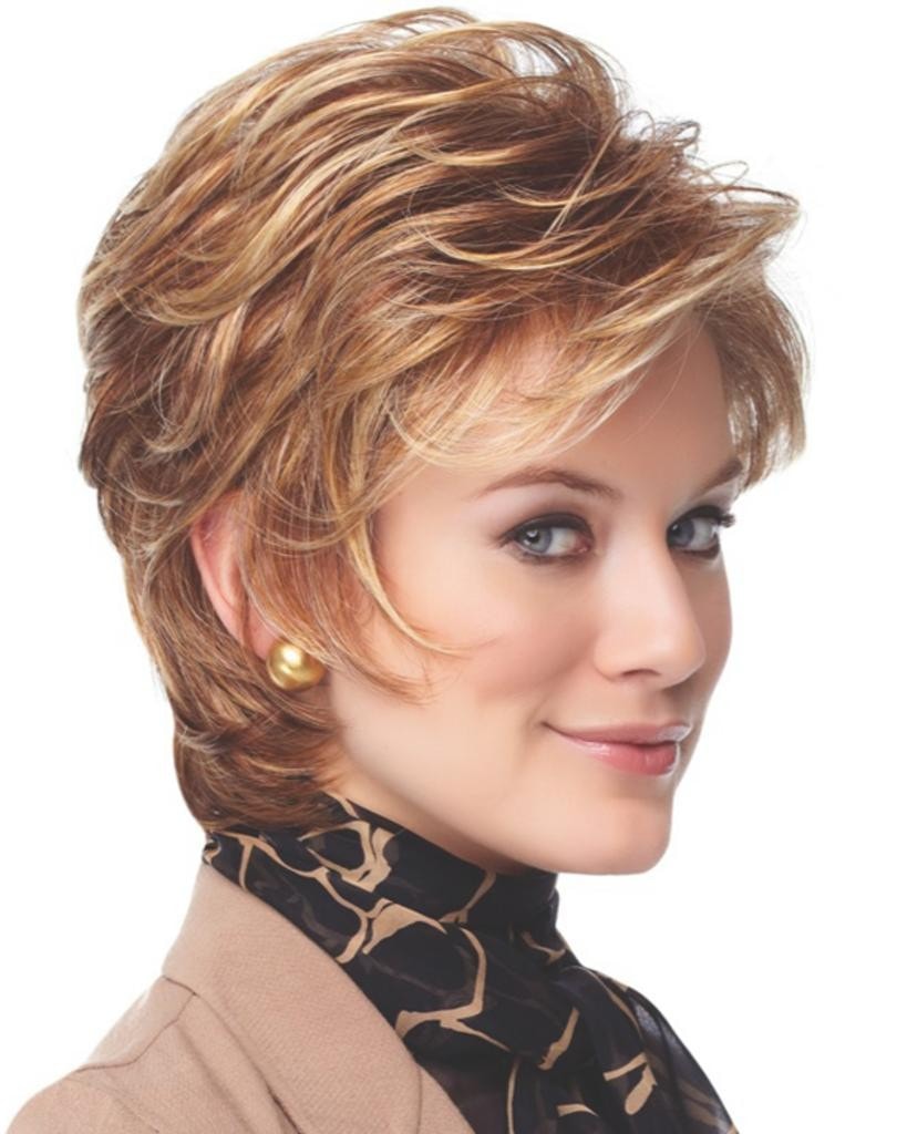 Eva Gabor Vantage Point - Short Layered Shag Lace Front - MaxWigs