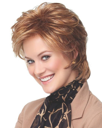 Eva Gabor Vantage Point - Short Layered Shag Lace Front - MaxWigs