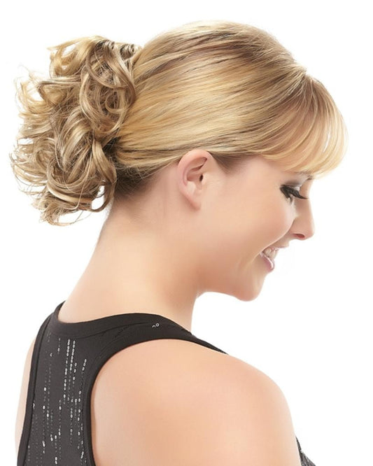 Classy - Ponytail Short Curly Claw Clip Attachment by EasiHair Hairpieces