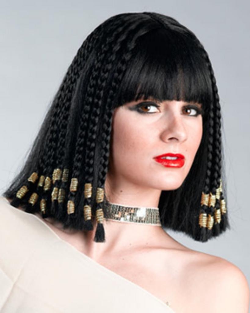 Egyptian Cleopatra Nefertiti Queen by Enigma Costume Wigs