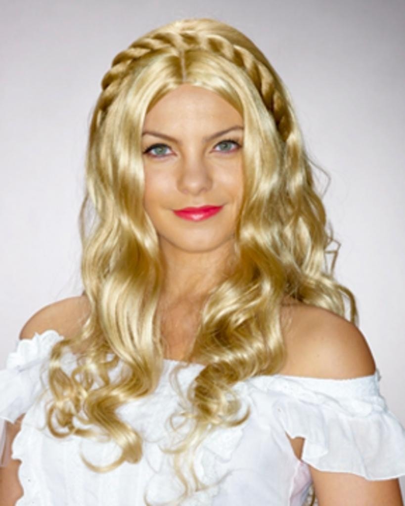 Michelle Renaissance Blonde Braided by Enigma Costume Wigs
