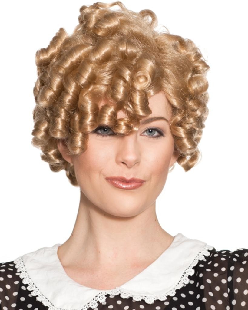 Dimples Shirley Temple Deluxe by Enigma Costume Wigs