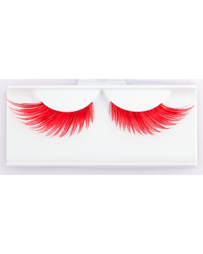 Sepia Wicked Eyelashes Red - MaxWigs