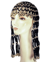 Headdress Beaded by Lacey Costume Wigs MaxWigs Headdress Beaded by Lacey Costume Wigs MaxWigs