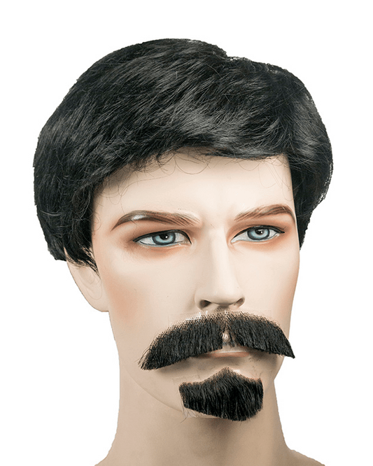 Lacey Costume Iron Man Tony Stark Better Goatee Mustache Set - MaxWigs