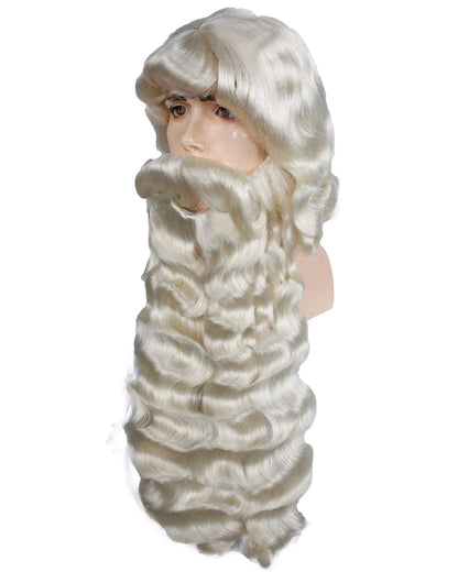 Jumbo Santa Claus Father Christmas 006K Wig Beard Set