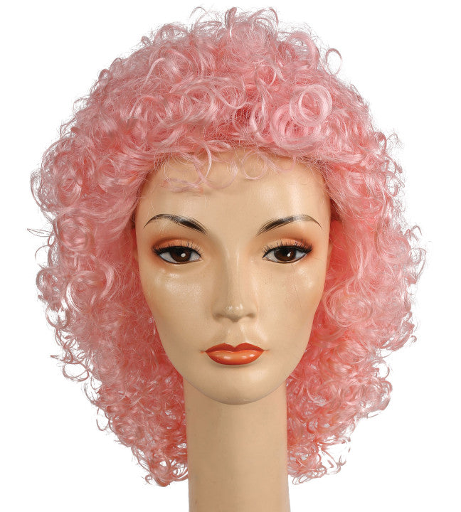 Clown Disco Long Wet Curly Wig