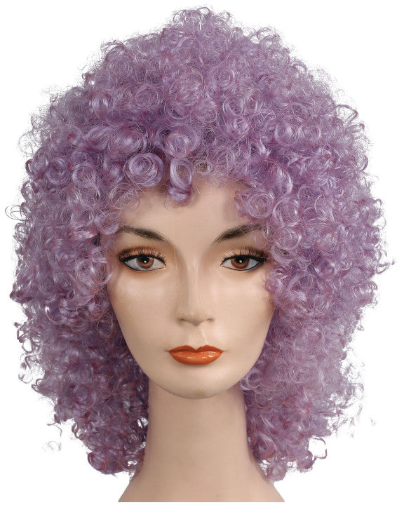 Clown Disco Long Wet Curly Wig