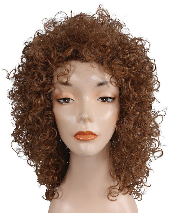 Clown Disco Long Wet Curly Wig