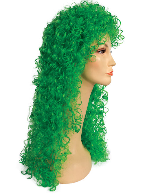 Plabo XL Long Thick Curly Clown Wig