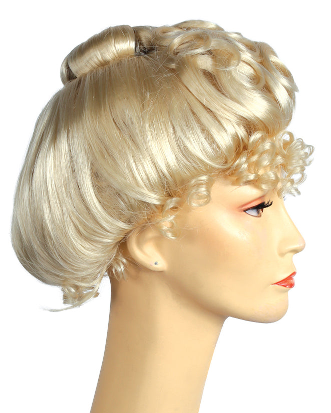 Mrs. Santa Deluxe Gibson Girl Upsweep Wig