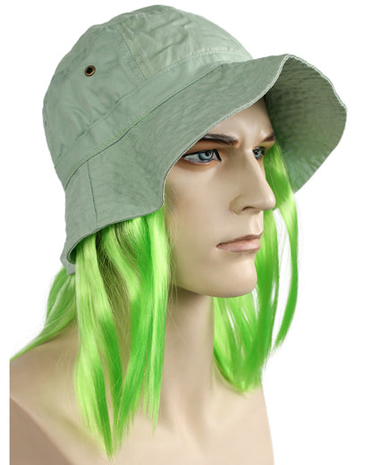 Tramp Hat with Hair