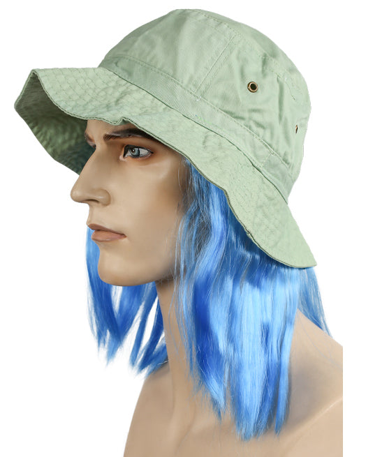 Tramp Hat with Hair