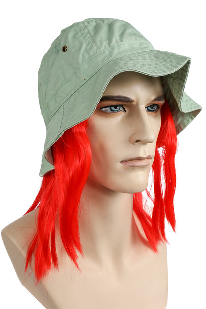 Tramp Hat with Hair