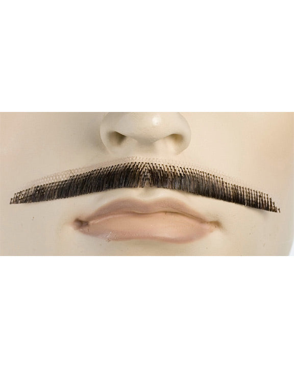 Errol Flynn Human Hair Handmade Mustache