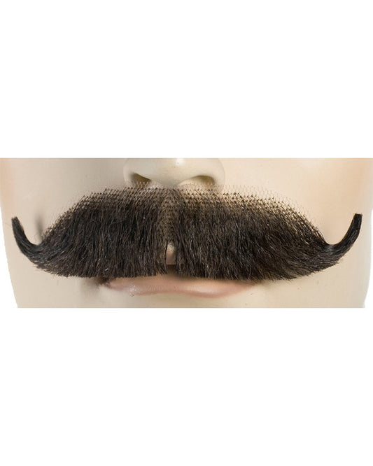 Edwardian M35 Human Hair Handmade Mustache
