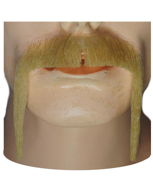 Fu Manchu M11L Human Hair Handmade Mustache