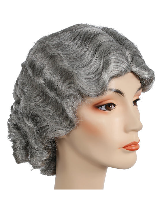 1930s Fingerwave Fluff Long Wig