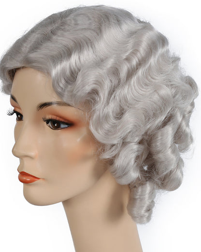 1930s Fingerwave Fluff Long Wig