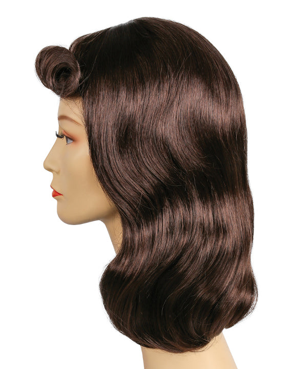 Lois Lane 1940's Pageboy Wig