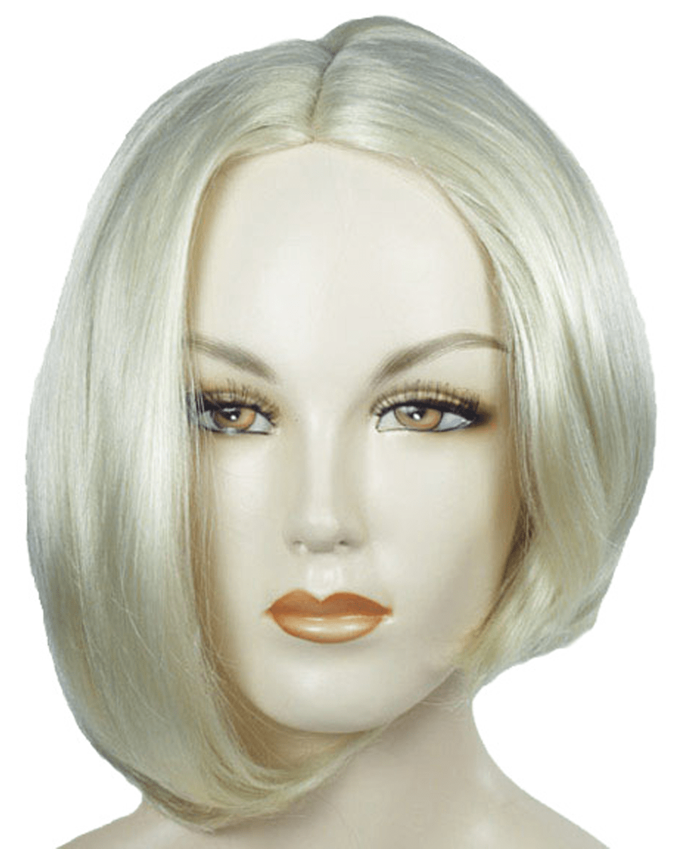 Lacey Costume JFK Marilyn Monroe Blonde Pageboy Costume Wig - MaxWigs