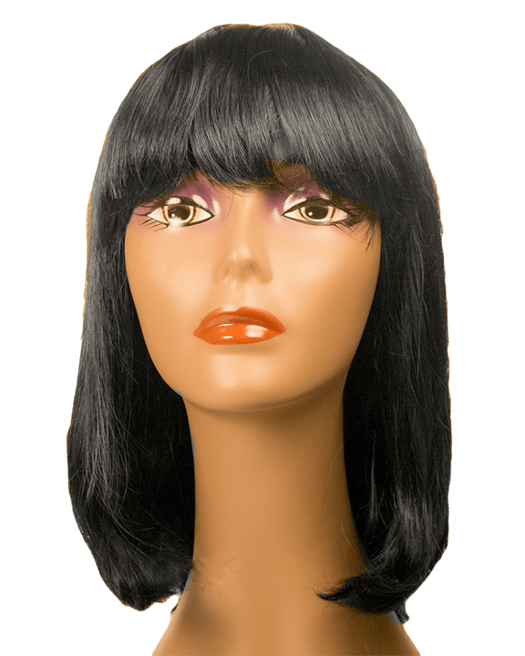 Lacey Costume Michelle Obama with Bangs - MaxWigs