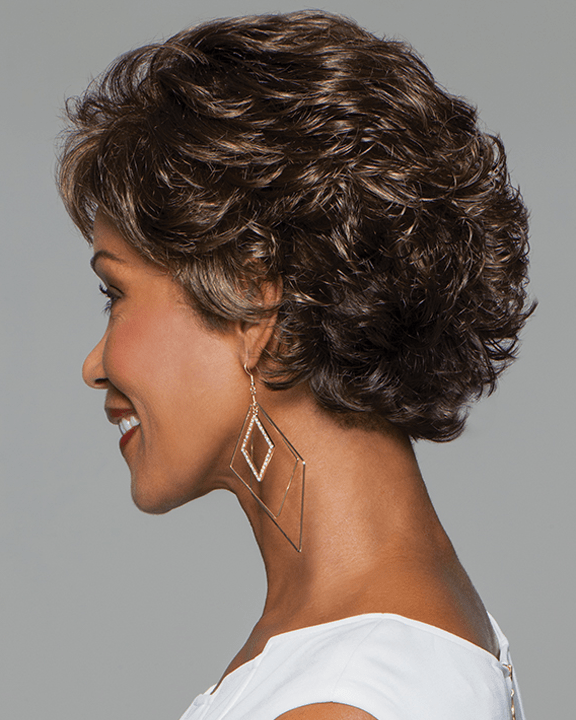 Eva Gabor Precedence - Short Hand Tied Monofilament - MaxWigs