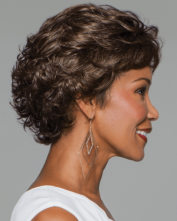 Eva Gabor Precedence - Short Hand Tied Monofilament - MaxWigs