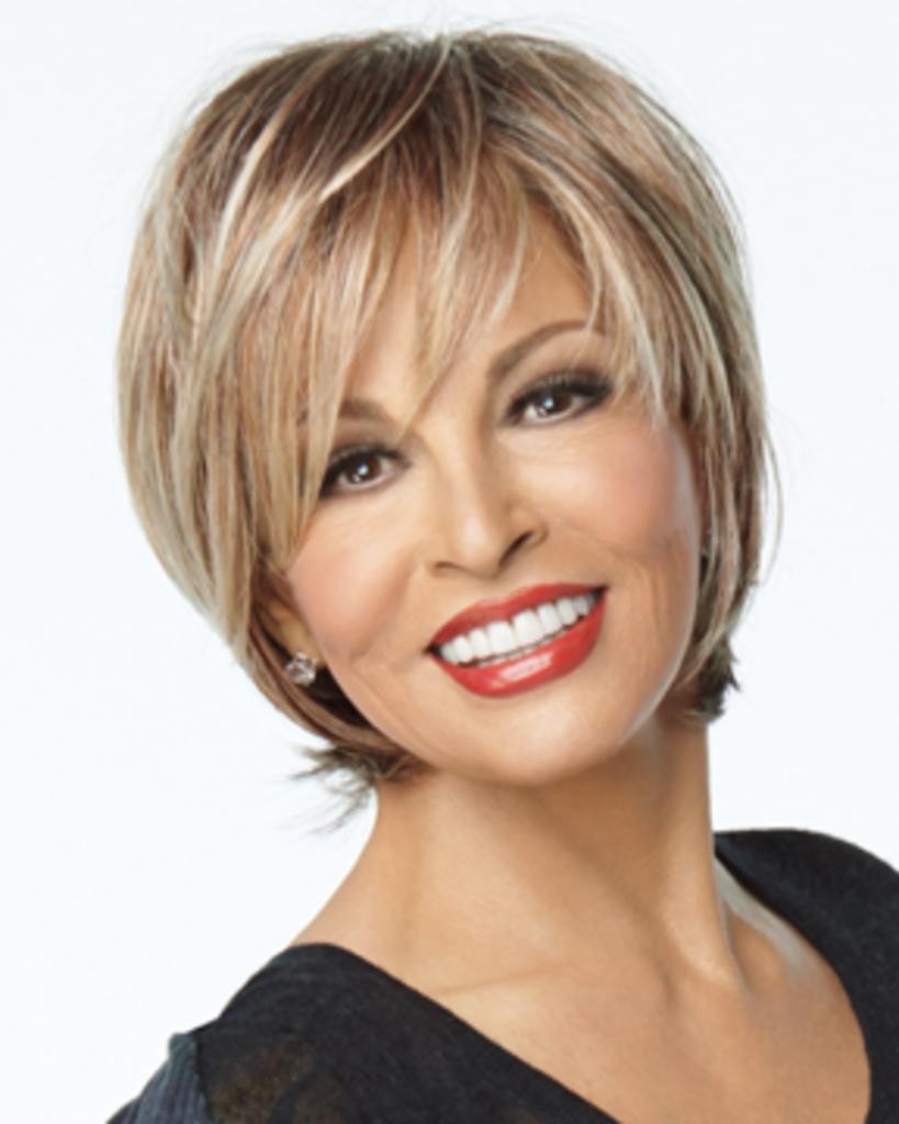 Raquel Welch On The Town - Short Textured Lace Front Mono Top - MaxWigs