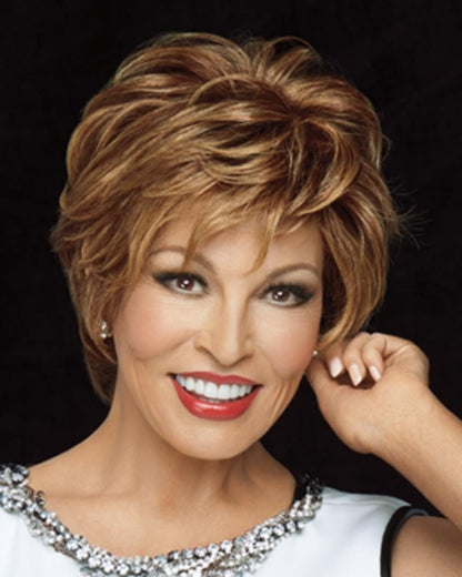 Stunner - Short Human Hair Hand Tied Lace Front by Raquel Welch Wigs