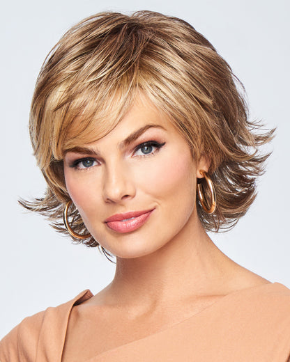 Raquel Welch Wig, Lace Front Wig, Mono Top Wig, Short Layered Wig