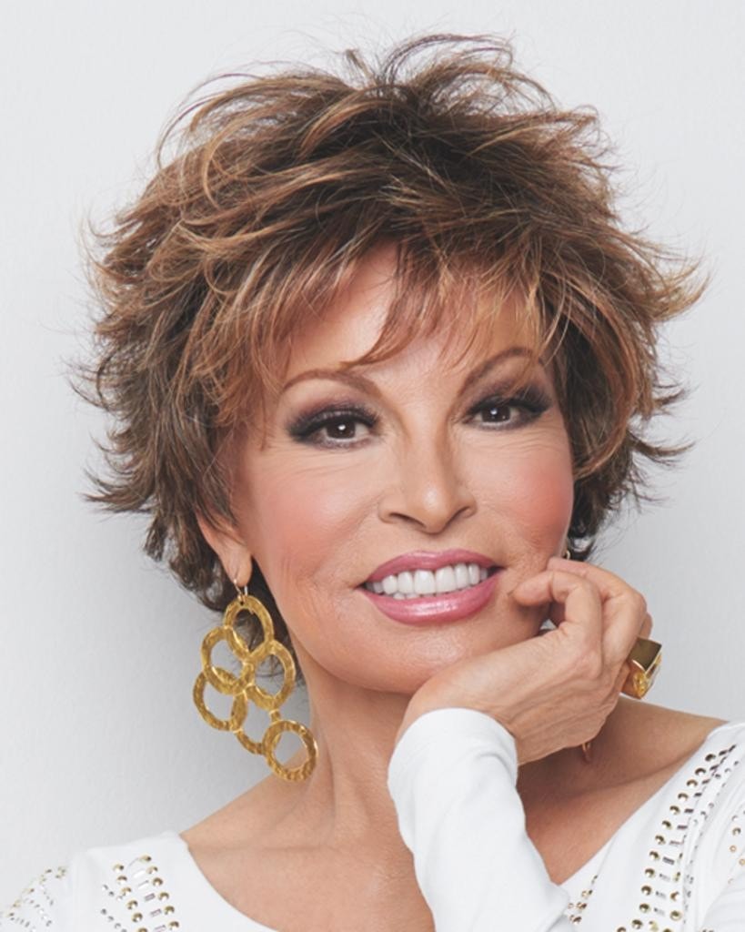 Voltage - Wispy Bang Short Tousled by Raquel Welch Wigs