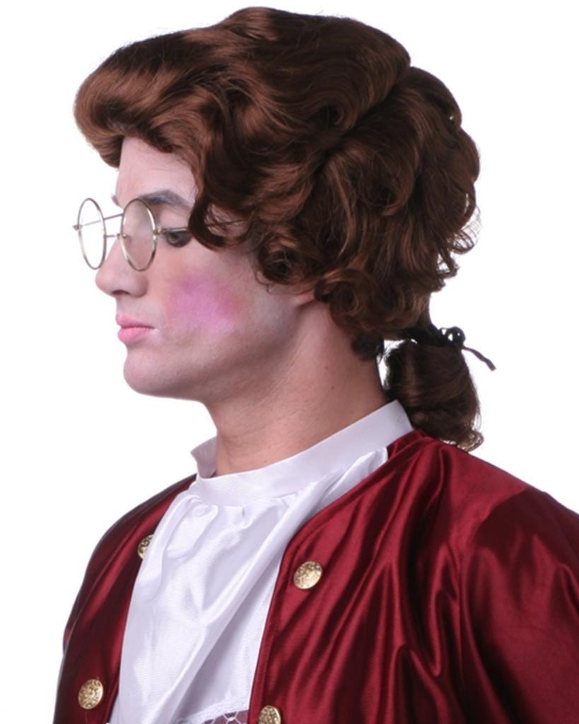 Sepia Colonial Man - MaxWigs