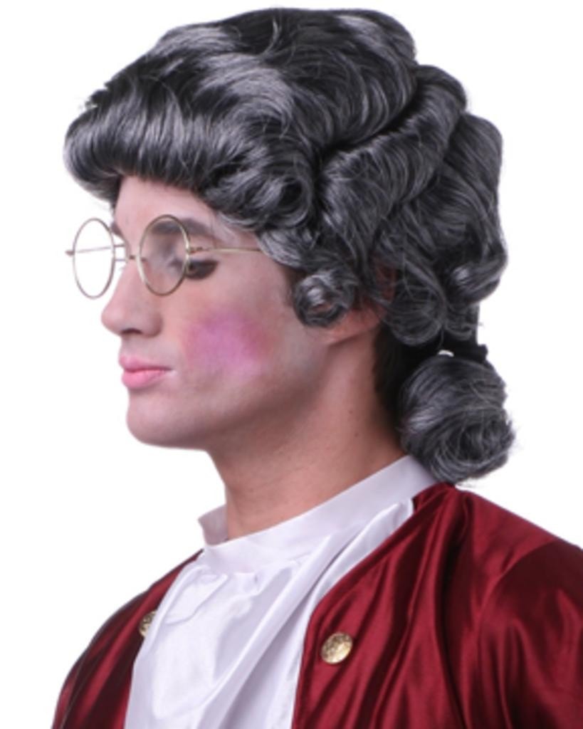 Sepia Colonial Man - MaxWigs