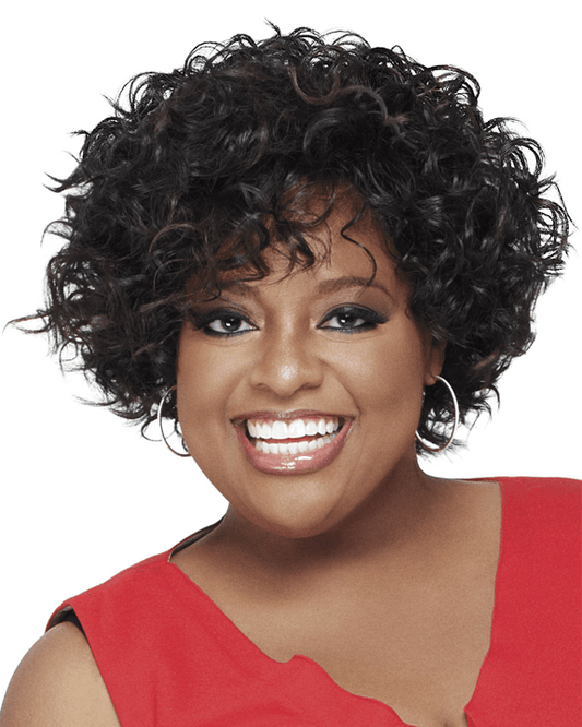 Sherri Shepherd Full on Curls Wig by Sherri Shepherd NOW Heat Friendly - MaxWigs
