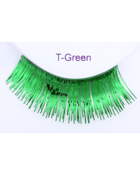 Sepia Metallic Green Eyelash - MaxWigs