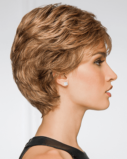 Eva Gabor Upper Cut - Short Textured Cut Monofilament - MaxWigs