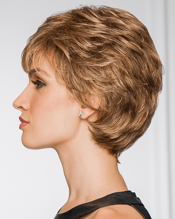 Eva Gabor Upper Cut - Short Textured Cut Monofilament - MaxWigs