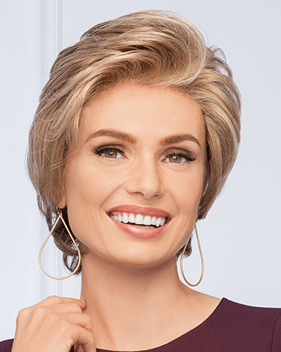 Eva Gabor Vantage Point - Short Layered Shag Lace Front - MaxWigs