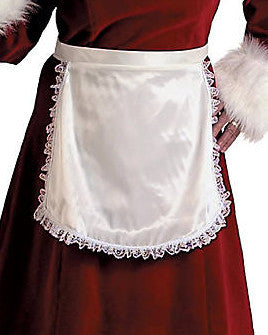 Mrs. Claus Satin Apron