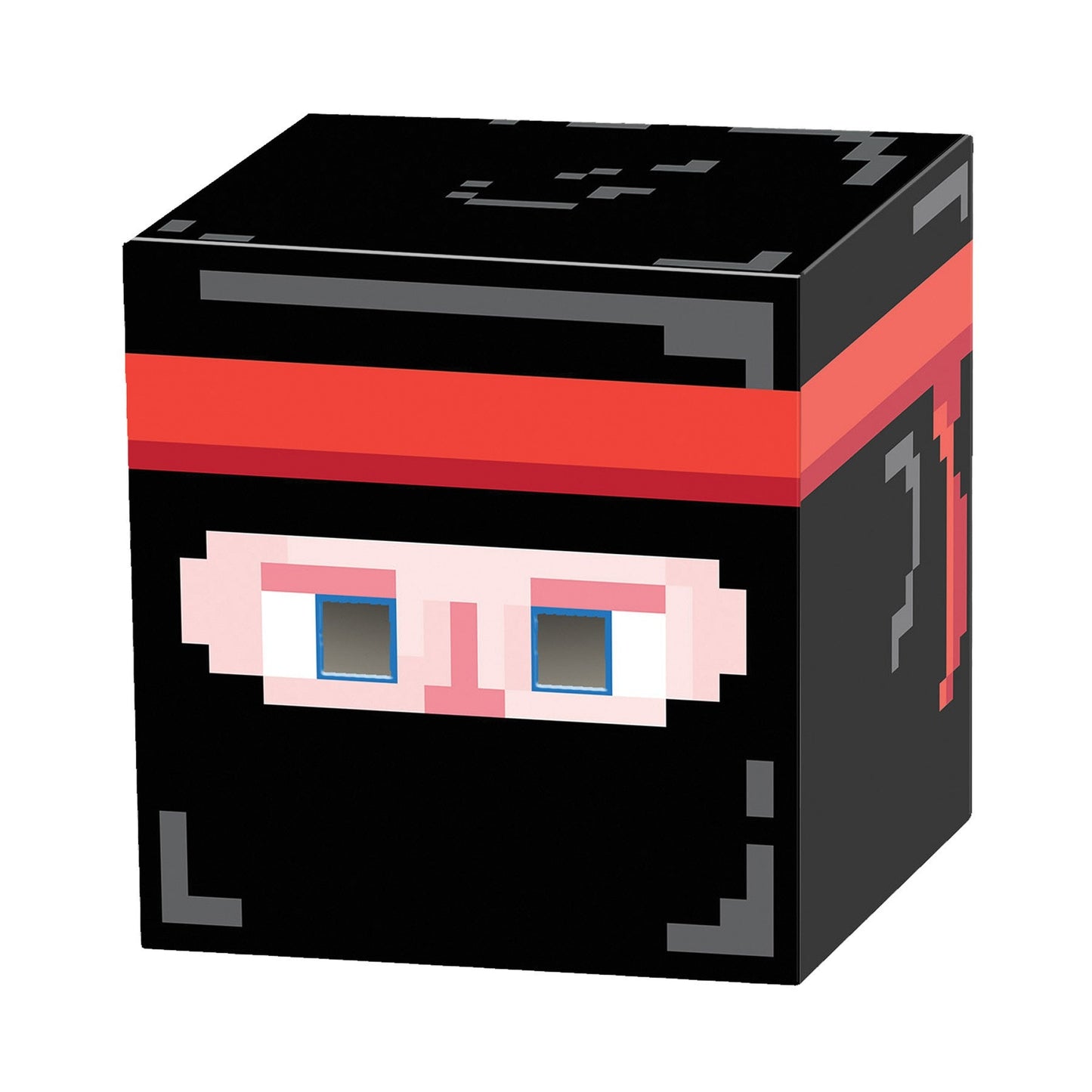 Morris Ninja 8-bit Box Head - MaxWigs