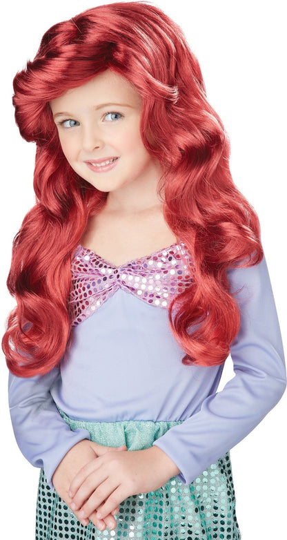 Morris Lil Mermaid Red Wig - MaxWigs